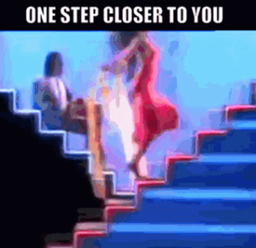 Gavin Christopher One Step Closer To You GIF - Gavin Christopher One Step Closer To You Steps GIFs