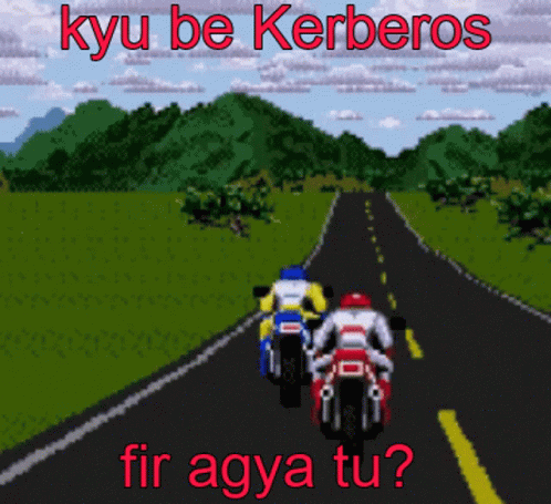 Kerberos Kyu Be GIF - Kerberos Kyu Be Fir Agya Tu GIFs