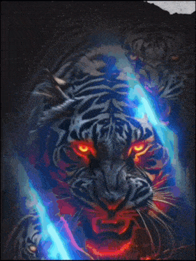 a poster with a tiger and the words pro x tmwfg 8 family aliansy