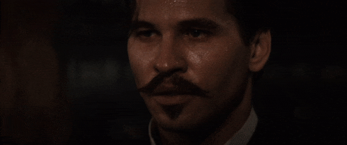 a man with a mustache says " that 's the rumour "