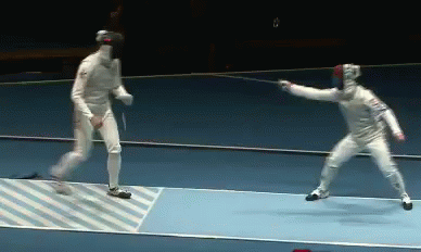 Cheung Fencing GIF - Cheung Fencing Chill GIFs