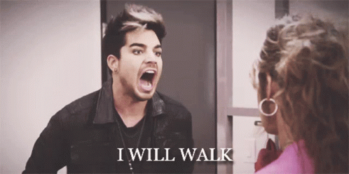 Adam Lambert Diva GIF - Adam Lambert Diva I Will Walk GIFs