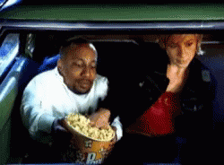 Popcorn Grab GIF - Popcorn Grab Flirty GIFs
