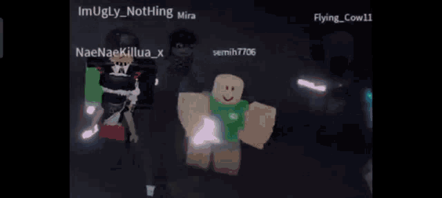 a group of people are playing a video game called roblox