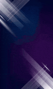 a purple and blue background with a few white lines
