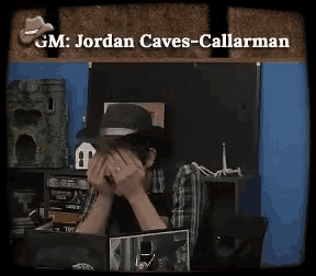 gm jordan caves-callarman says it 's okay while sitting at a desk