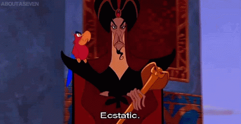 Ecstatic Jafar GIF - Ecstatic Jafar Aladdin GIFs
