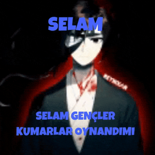 a picture of a man in a suit with the name selam on it