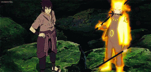 Naruto E Sasuke GIF - Naruto E Sasuke GIFs