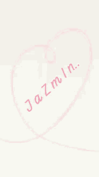 a drawing of a heart with the letters u and z in red