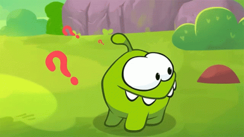 Confused Om Nom GIF - Confused Om Nom Om Nom And Cut The Rope GIFs