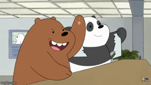 We Dont Need Money We Bare Bears GIF - We Dont Need Money We Bare Bears Grizz GIFs