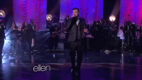 ☺️ GIF - The Ellen Show Justin Timberlake Performance GIFs