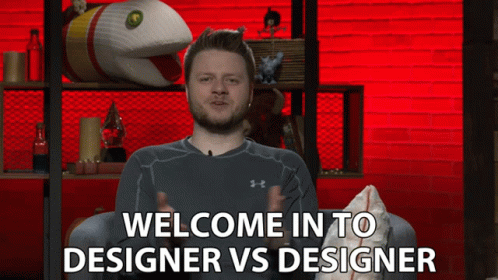 Welcome In To Designer Vs Designer Welcome GIF - Welcome In To Designer Vs Designer Welcome Face Off GIFs