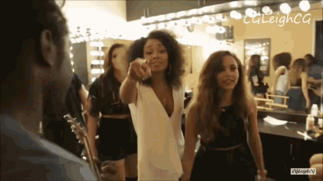 Little Mix Pointing At GIF - Little Mix Pointing At Rap GIFs
