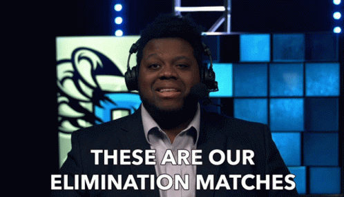 These Are Our Elimination Matches Finals GIF - These Are Our Elimination Matches Finals Elimination Match GIFs