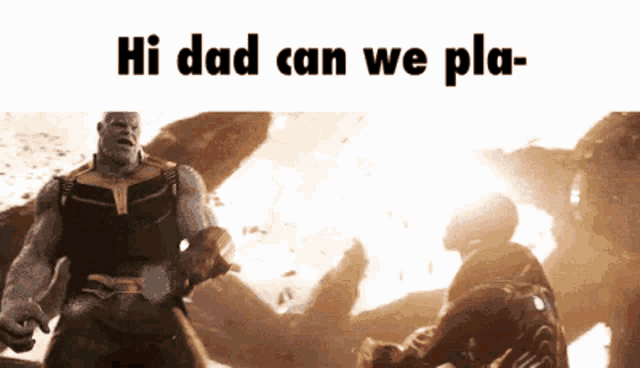 a screenshot of thanos from the movie avengers infinity war