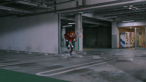 a blurry picture of a person using a drill