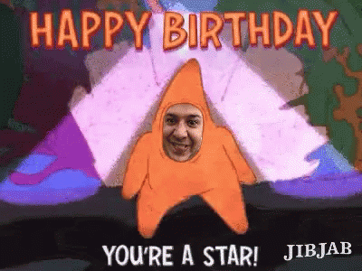 Chris Starfish GIF - Chris Starfish Birthday GIFs