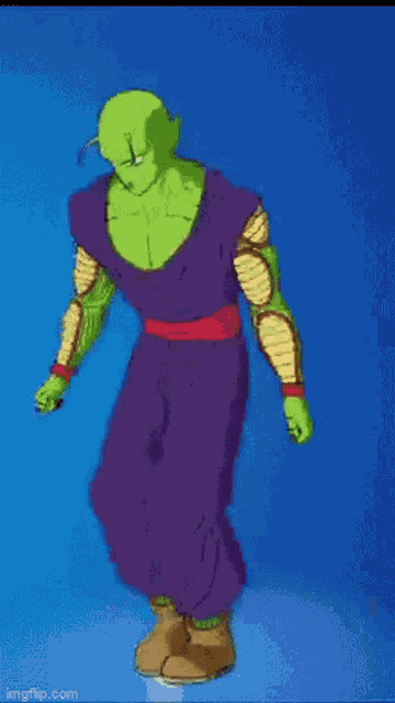 a drawing of piccolo from dragon ball z