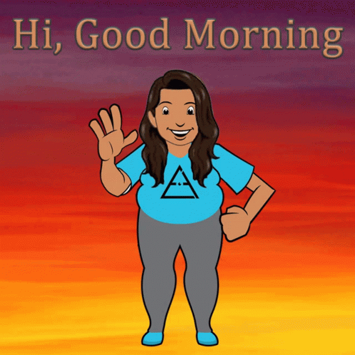 Good Morning Hi GIF - Good Morning Hi Engineer Anarchy GIFs
