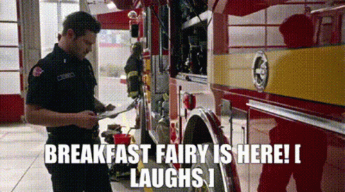Station19 Marsha Smith GIF - Station19 Marsha Smith Breakfast Fairy Is Here GIFs