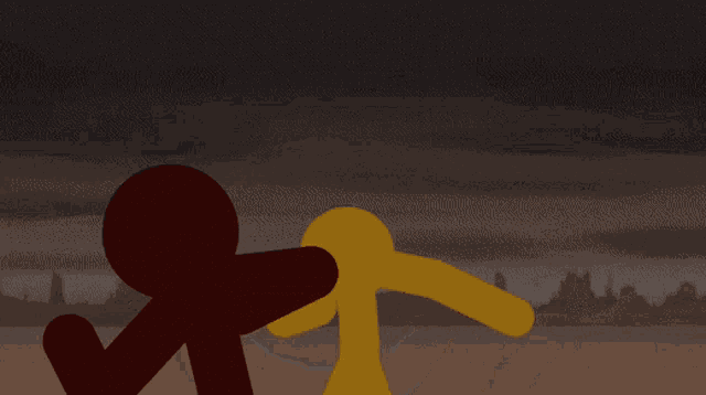 a drawing of a stick figure with chinese writing around it