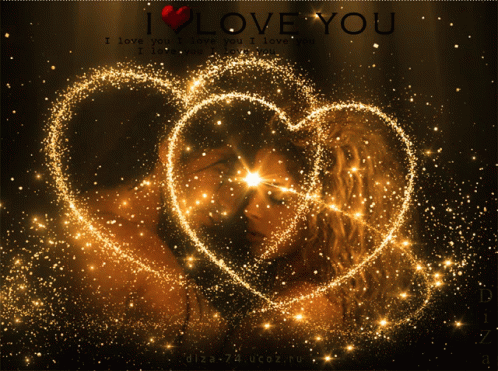 I Love You Hearts GIF - I Love You Hearts Glitter GIFs