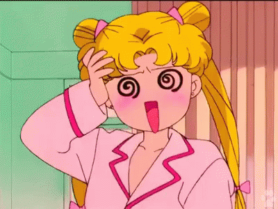 Sailor Moon GIF - Dizzy Sailor Moon Sleepy GIFs