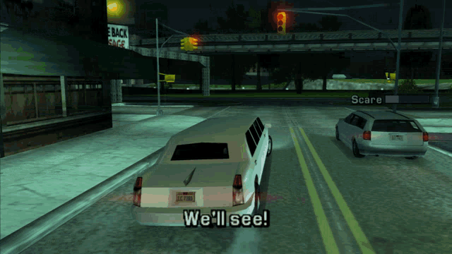 a screenshot of a video game says we 'll see