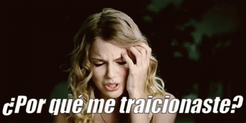 Taylor Swift Dramatica Tomandose La Frente GIF - Traidora Traicion Taylor Swift GIFs