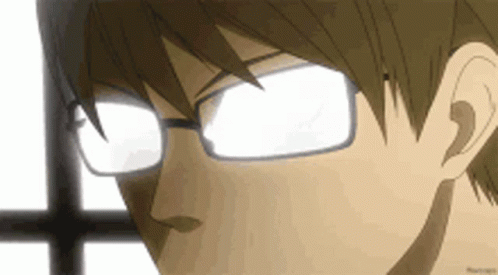 Anime Scary GIF - Anime Scary Glasses GIFs
