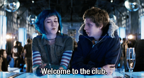 8. Your Healthy Habits Are Starting To Rub Off On Everyone Around You. GIF - Scott Pilgrim Ramona Flowers Welcome To The Club GIFs