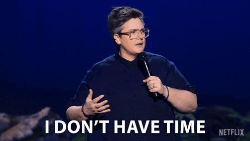 I Dont Have Time Hannah Gadsby GIF - I Dont Have Time Hannah Gadsby Hannah Gadsby Something Special GIFs