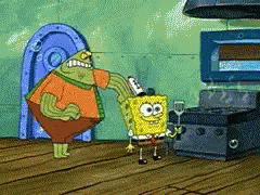 Spongebob Anxiety GIF - Spongebob Anxiety Beat Up GIFs