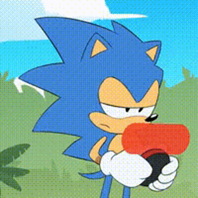 Huh Sonic GIF - Huh Sonic Sonic Mania Adventures GIFs