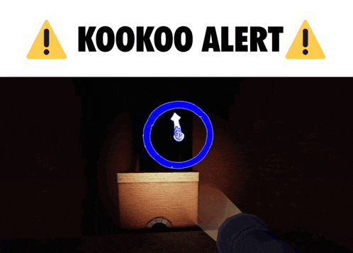 a bunch of blue smiley faces with the word kookoo alert