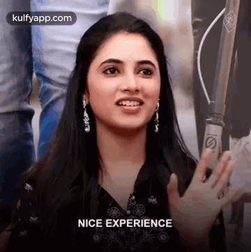 Totally A Nice Experience.Gif GIF - Totally A Nice Experience Priyanka Arul Mohan Priyankaarulmohan GIFs