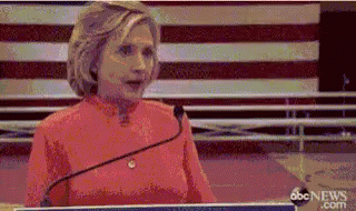 Camera Shutter Hillary Clinton GIF - Camera Shutter Hillary Clinton Shrug GIFs