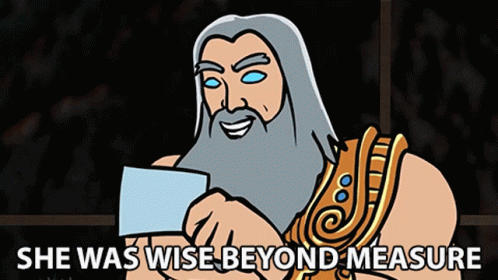 She Was Wise Beyond Measure Zeus GIF - She Was Wise Beyond Measure Zeus Smite GIFs