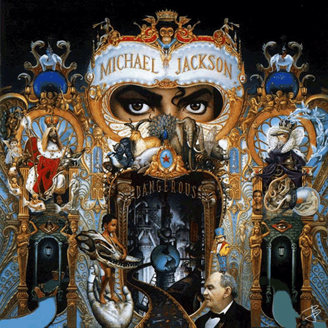 Michael Jackson King Of Pop GIF - Michael Jackson King Of Pop Album Art GIFs