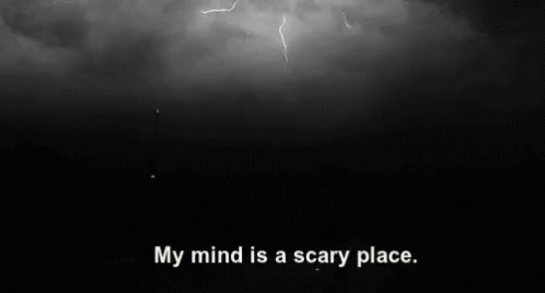 Lightning My Mind Is A Scary Place GIF - Lightning My Mind Is A Scary Place Mind GIFs