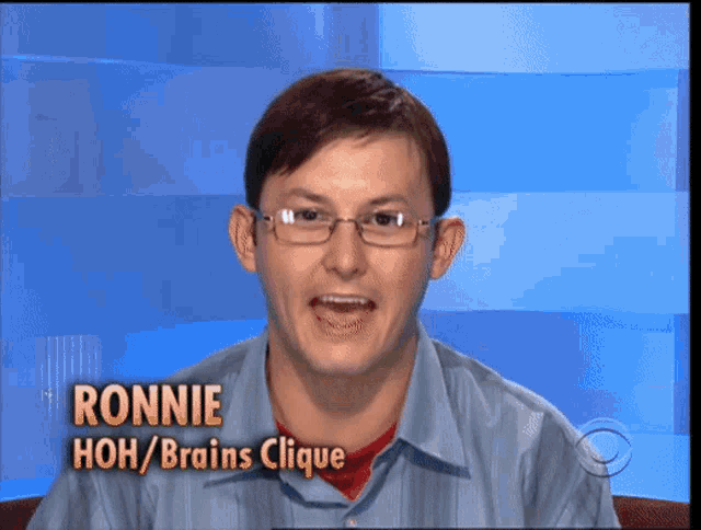 Bb11 Ronnie GIF - Bb11 Ronnie Brains GIFs