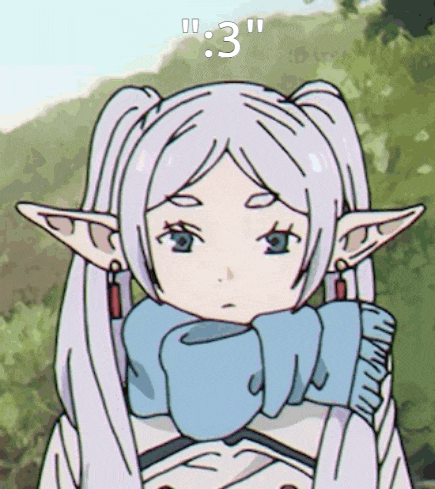 a drawing of a girl with a scarf around her neck and the number 3 on the bottom right