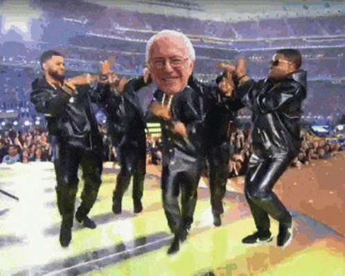 Bernie2020 Bernie Sanders GIF - Bernie2020 Bernie Sanders Dance GIFs