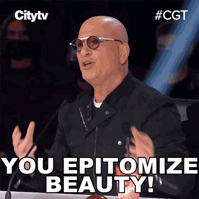 You Epitomize Beauty Howie Mandel GIF - You Epitomize Beauty Howie Mandel Canadas Got Talent GIFs