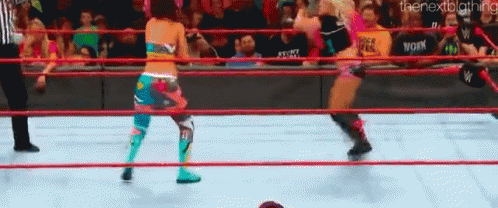 Bayley To Belly Wwe GIF - Bayley To Belly Wwe Raw GIFs