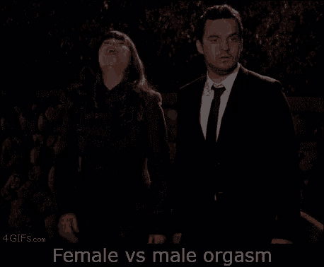 New Girl Female Orgasm GIF - New Girl Female Orgasm Male Orgasm GIFs