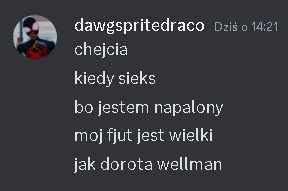 a screenshot of a conversation between dawgspritedraco and cheicia