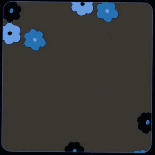 a black background with blue flowers and white writing that says ' islamic '